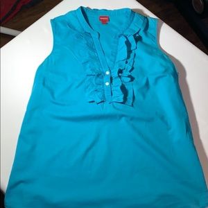 Woman’s Teal Tank Blouse